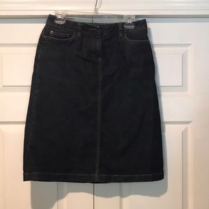 Boden jean skirt